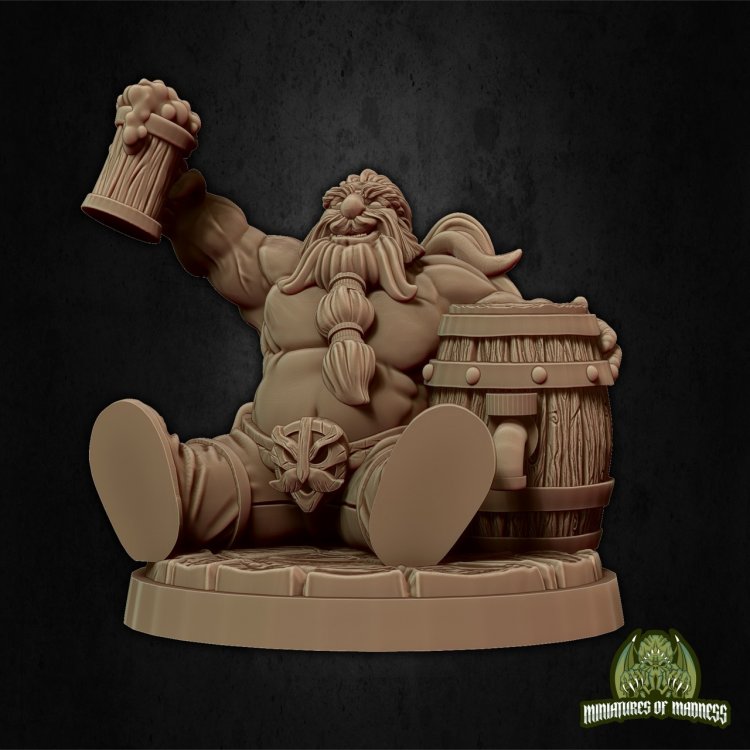 Фигурка Bugur the Boozer (Unpainted)