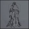 Фигурка Echo Is An Illusory Sound, Kenku Is A Bard (Unpainted)