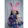 Мягкая игрушка Doll With Rabbit (30 см)