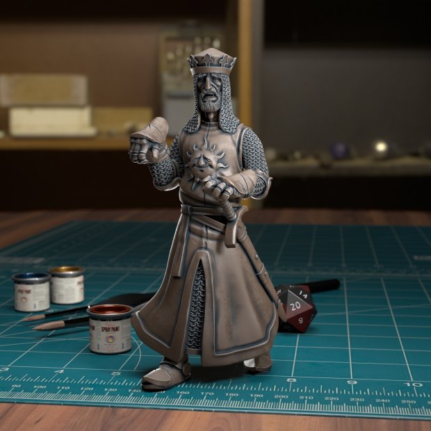 Фигурка King Ara (Unpainted)