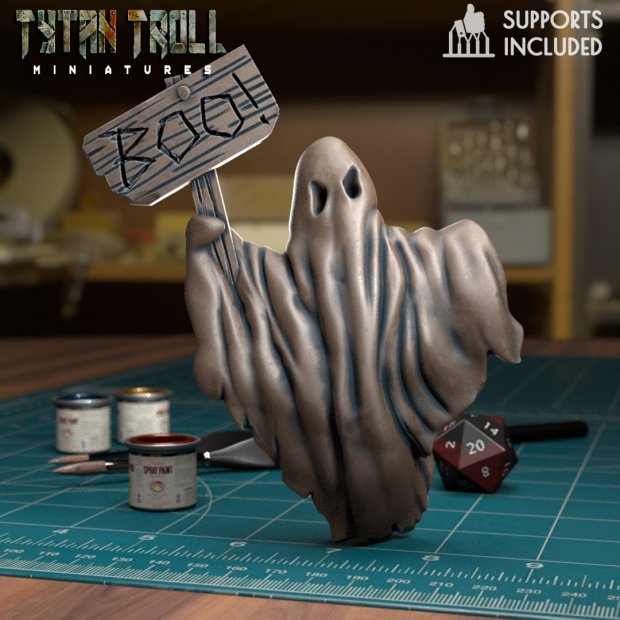 Фигурка Mister Boo (Unpainted)