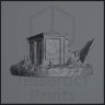 Фигурка The Keeper of the Crypt Is An Animated Marble Guardian (Unpainted)
