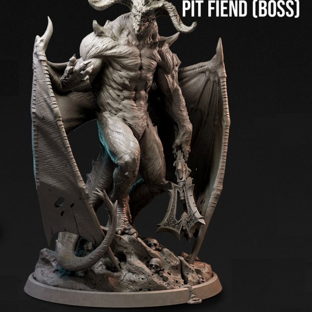 Фигурка Pit Fiend (Boss) (Unpainted)
