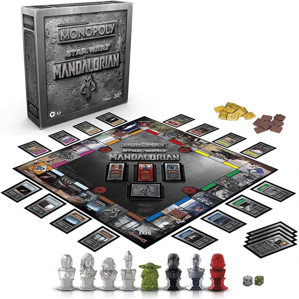 Настольная игра Monopoly: Star Wars - The Mandalorian Монополия Звездные  войны Мандалорец Купить в магазине G4SKY.ru