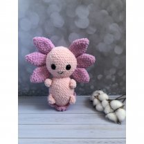 Мягкая игрушка Pink Axolotl (25 см)