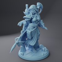 Фигурка Elf Warrior Exodite (Unpainted)