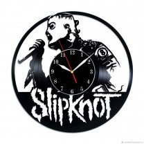 Часы настенные из винила Slipknot - Corey Taylor [Handmade]