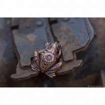 Подвеска Copper Steampunk Frog