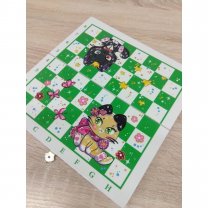 Походные Шахматы Anime Cats [Handmade]