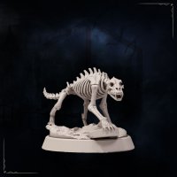 Фигурка Wolf Skeleton (Unpainted)