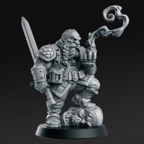 Фигурка Garaldir Dwarf (Unpainted)