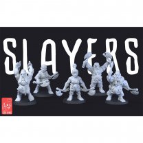 Фигурка Wild dwarf berserkers (Unpainted)