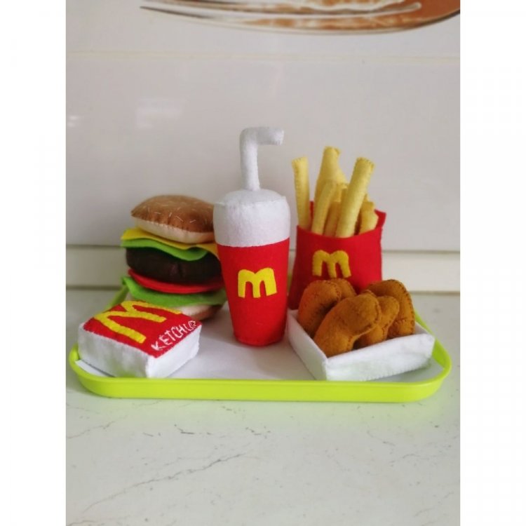 Набор мягких игрушек McDonald's Combo (5 шт)