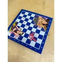 Обиходные Шахматы JoJo’s Bizarre Adventure (Blue) [Handmade]