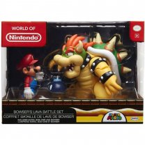 Фигурки World of Nintendo - Super Mario, Bowser, BOB - OMB (Diorama)