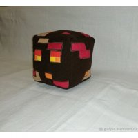 Мягкая игрушка Minecraft - Magma Cube (15 см) [Handmade]