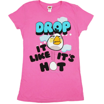 Футболка женская Angry Birds - Drop It Like It's Hot