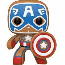 Фигурка POP Marvel: Holiday - Gingerbread Captain America