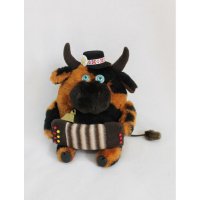 Мягкая игрушка Bull Accordionist (25 см)