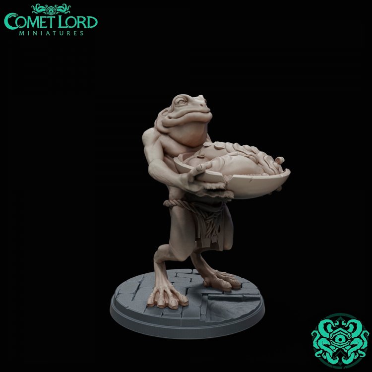 Фигурка Toad Man Servant (Unpainted)