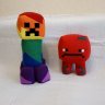 Мягкая игрушка Minecraft - Rainbow Creeper
