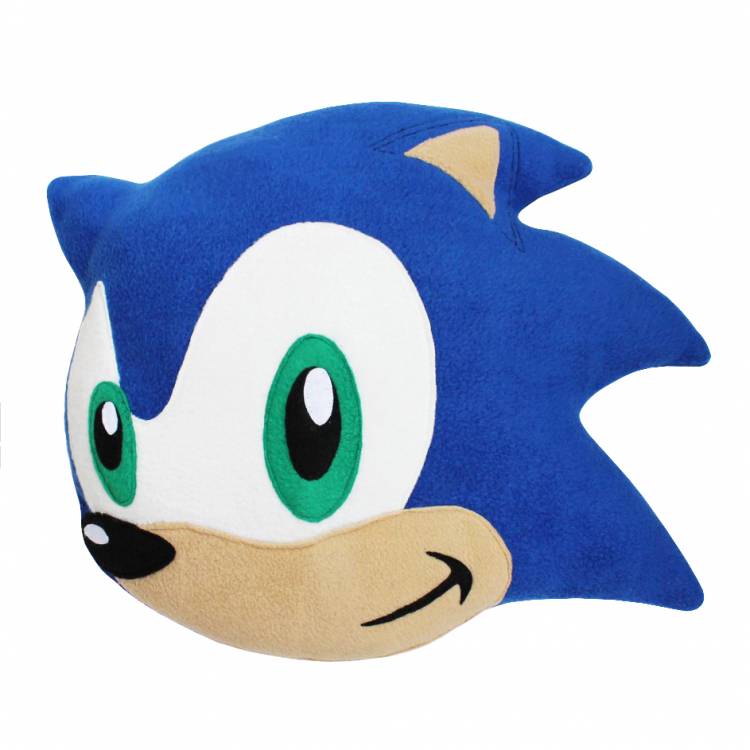 Подушка Sonic The Hedgehog - Sonic Face Handmade [Эксклюзив]