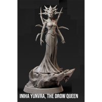 Фигурка Iniha Yunvra - The Drow Queen (Unpainted)