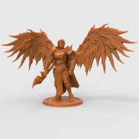 Фигурка Brave warrior with wings (Unpainted)
