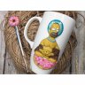 Кружка и ложка Homer With Donuts