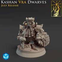 Фигурка Roghdur - Chaos Dwarf Warrior (Unpainted)