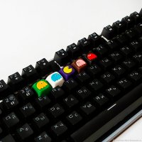 Кастомный Кейкап для Клавиатуры Pacman