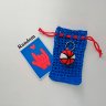 Мини подарочный набор Spider-Man (брелок + мешочек с открыткой)