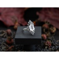Кольцо Herkimer Diamond [Handmade]