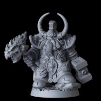 Фигурка Dragonthyr Dwarf (Unpainted)