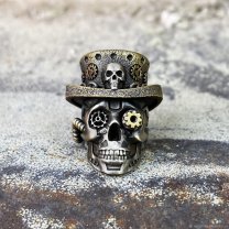 Темлячная бусина Gentleman Skull