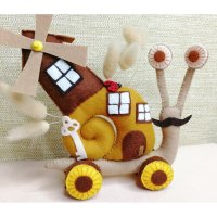 Мягкая игрушка Snail-Windmill (15 см)