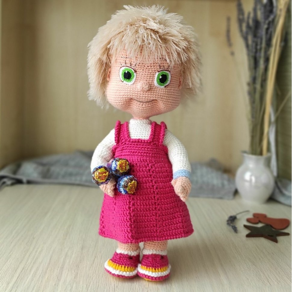 Мягкая игрушка Masha And The Bear - Masha (30 см) Маша и Медведь - Маша  Купить в магазине G4SKY.ru