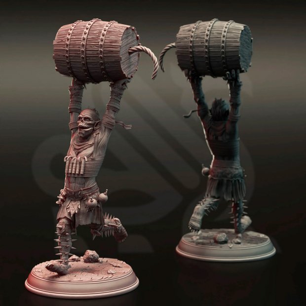 Фигурка Goblin Demoman (Unpainted)