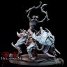 Фигурка The Roaring Devil is a Rider on a Hellhound (Unpainted)