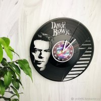 Часы настенные из винила David Bowie [Handmade]