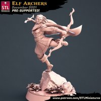 Фигурка Elf Archers - Aira swift wind (Unpainted)