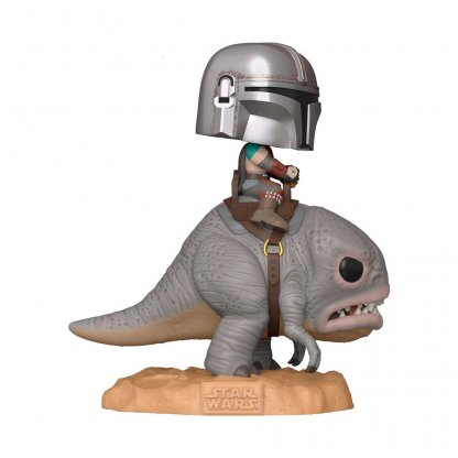 Фигурка POP Deluxe: The Mandalorian - The Mandalorian on Blurrg