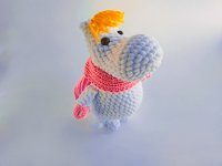 Мягкая игрушка The Moomins - Snork in scarf and mittens