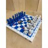 Обиходные Шахматы Little Girl (Blue) [Handmade]