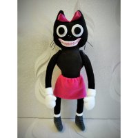 Мягкая игрушка Trevor Henderson - Cartoon Cat Girl (49 см) [Handmade]