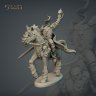 Фигурка Dullahan Headless Horseman with Sword 1 (Unpainted)