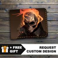 Кошелек Marvel - Ghost Rider Skull Custom [Handmade]