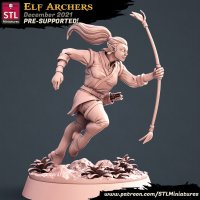 Фигурка Elf Archers - Elf on the hunt (Unpainted)
