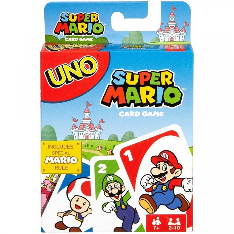 Настольная игра Super Mario - Uno