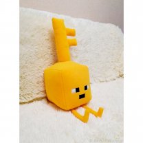 Мягкая игрушка Minecraft - Gold Key Golem (42 см)